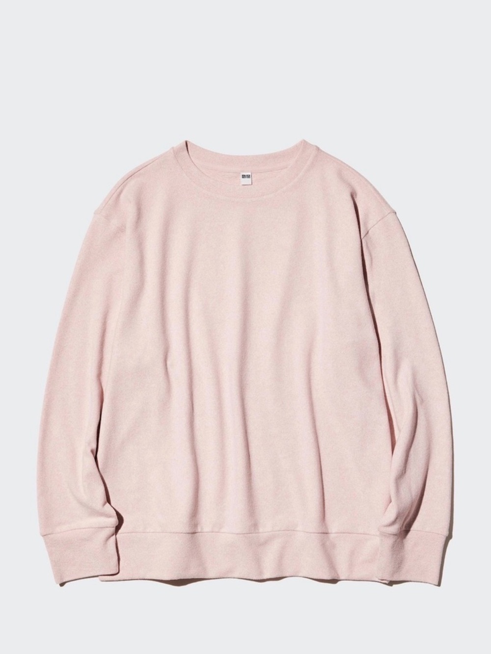 UNIQLO Soft Knitted Fleece Crew Neck Long Sleeve T-Shirt small